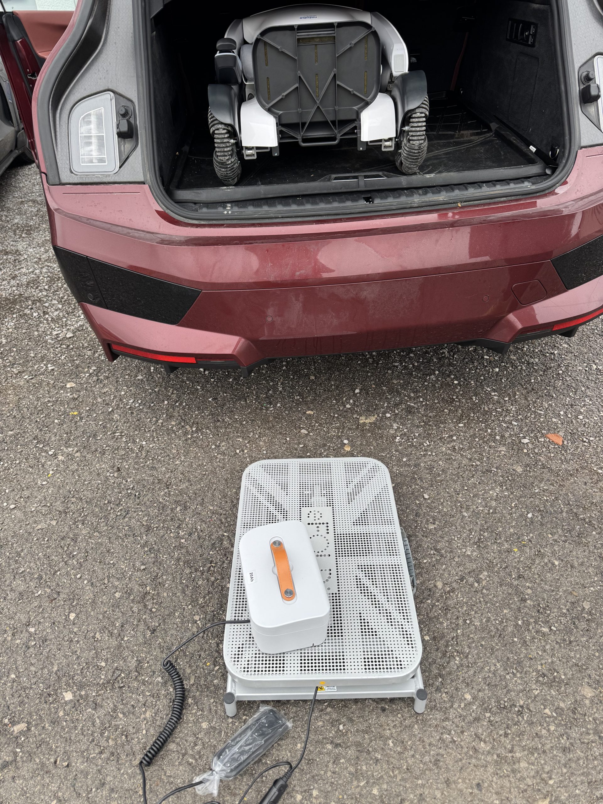 EFOLDI Lifter dvigalo za nalaganje lahkih skuterjev in vozičkov v avto - slika 10