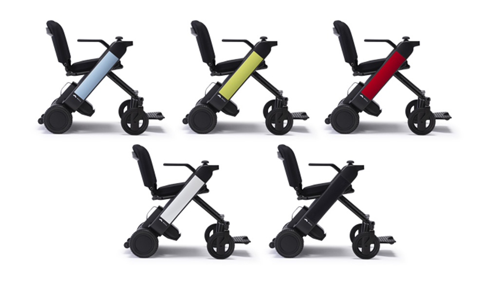 WHILL F lahek zložljiv potovalni električni invalidski voziček 24 kg - slika 6