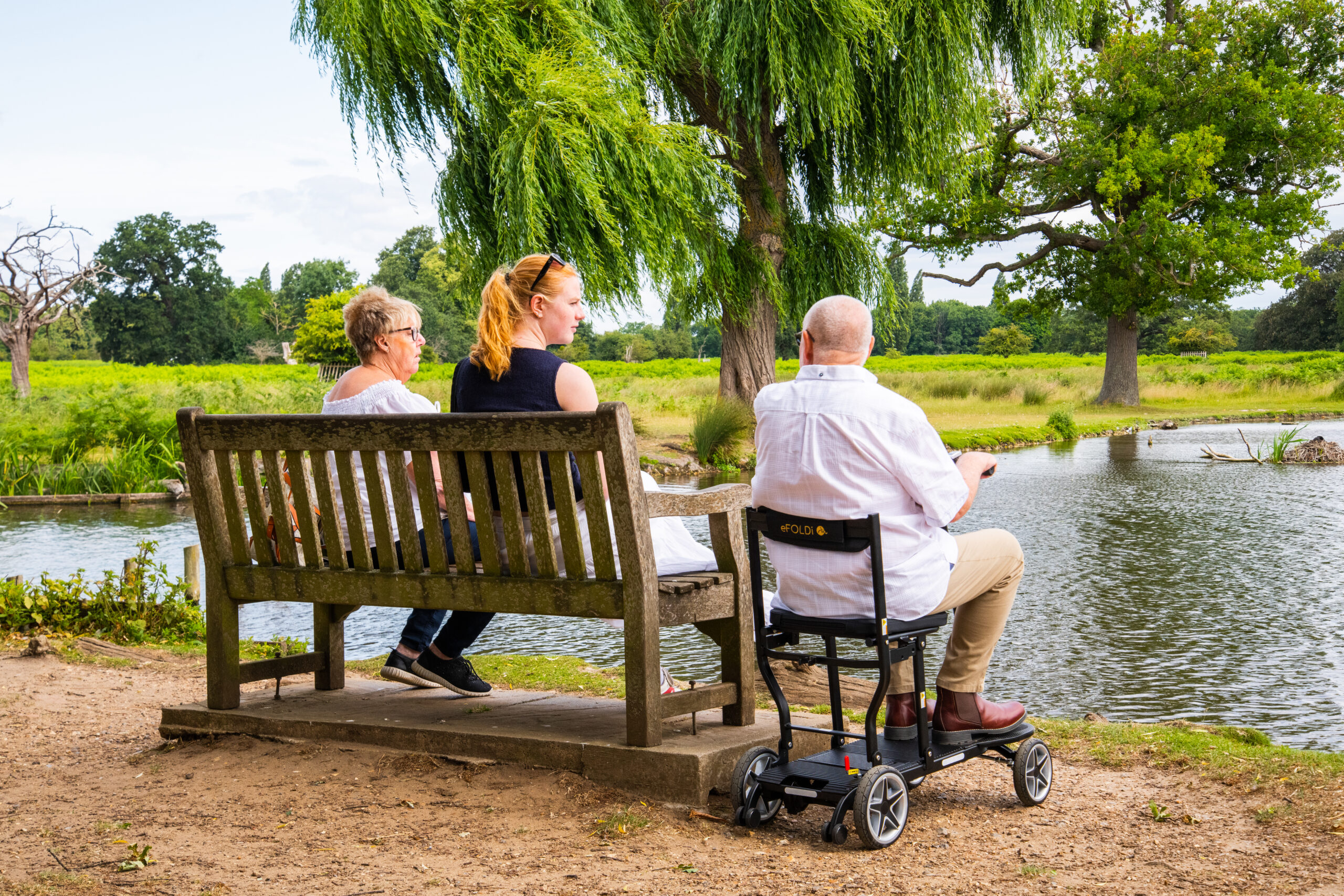 EFOLDI Compass 11 kg lahek zložljiv potovalni električni invalidski skuter - slika 5