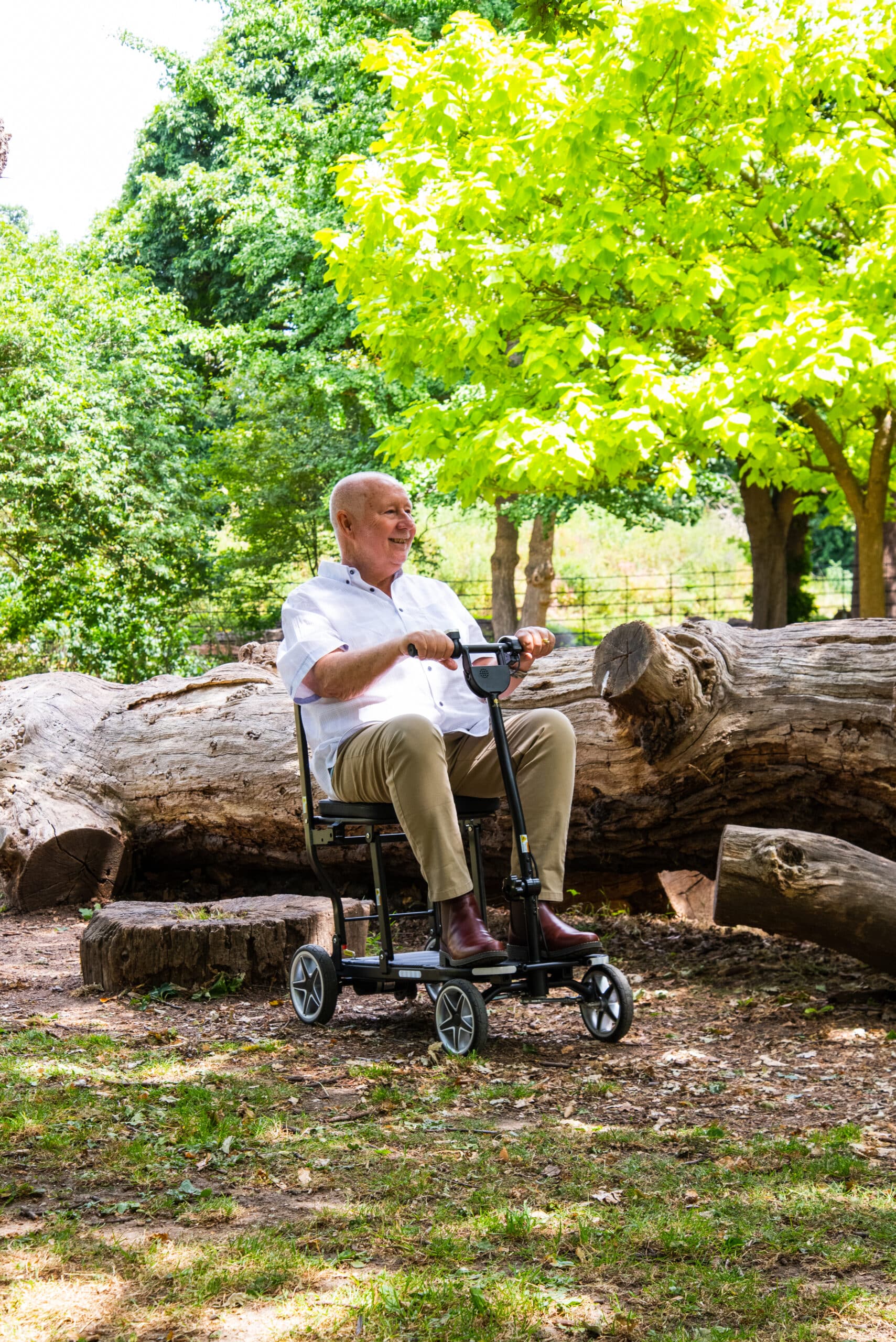 EFOLDI Compass 11 kg lahek zložljiv potovalni električni invalidski skuter - slika 7