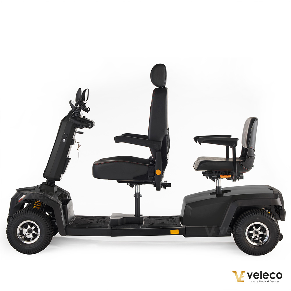 VELECO Sharpy Twin električni invalidski skuter dvosed - slika 7