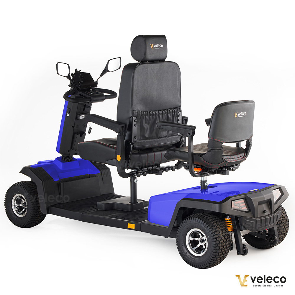 VELECO Sharpy Twin električni invalidski skuter dvosed - slika 33