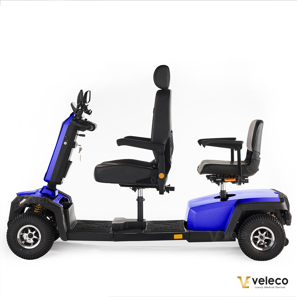 VELECO Sharpy Twin električni invalidski skuter dvosed - slika 5