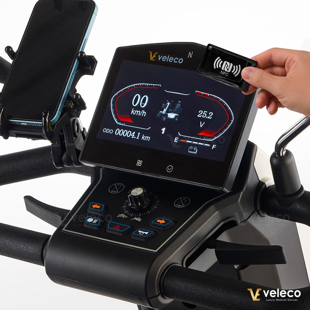 VELECO Sharpy Twin električni invalidski skuter dvosed - slika 11