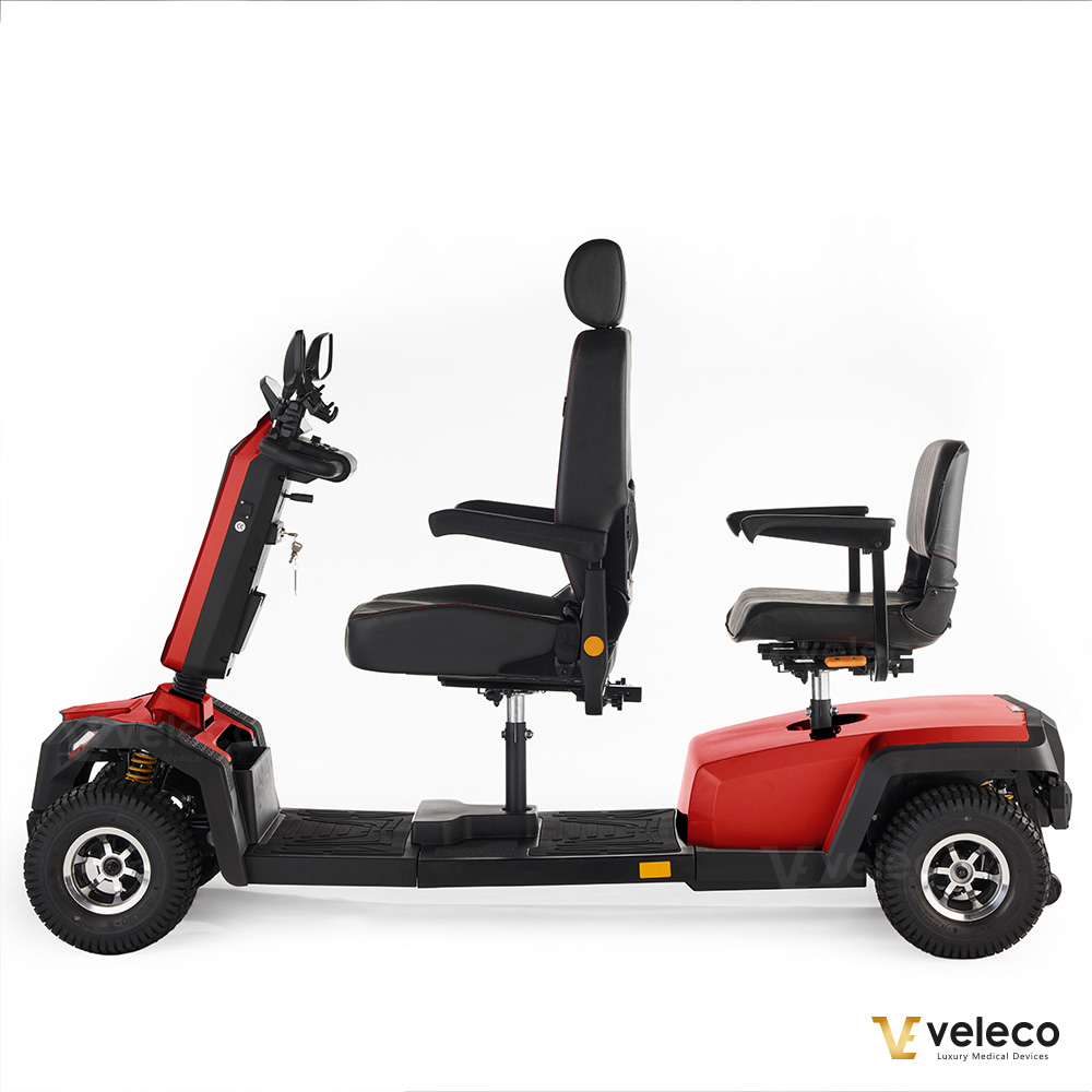 VELECO Sharpy Twin električni invalidski skuter dvosed - slika 6