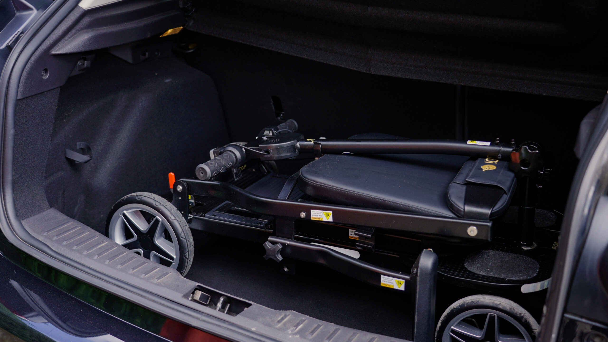 EFOLDI Compass 11 kg lahek zložljiv potovalni električni invalidski skuter - slika 8