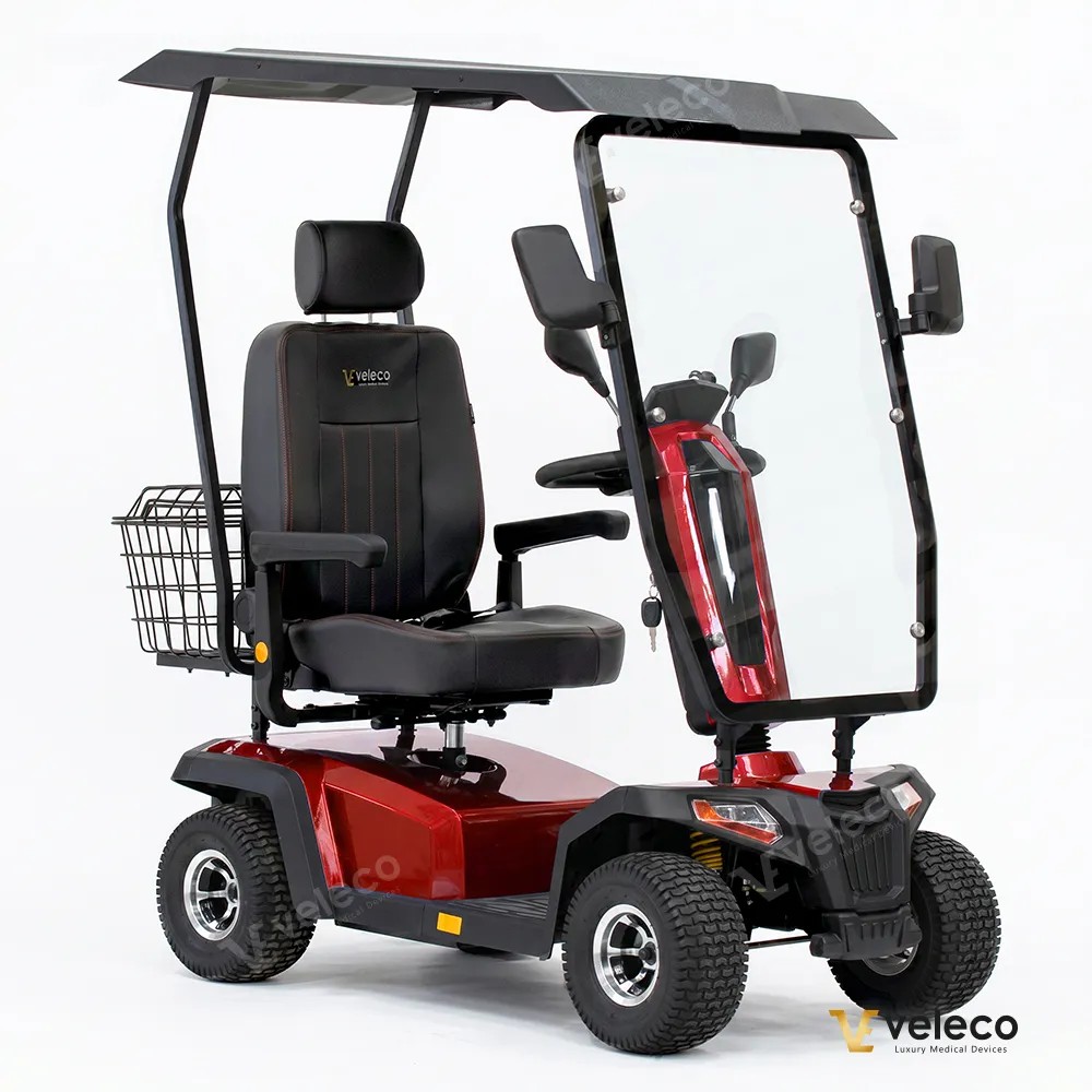 VELECO Sharpy Pro električni invalidski skuter s streho - slika 14
