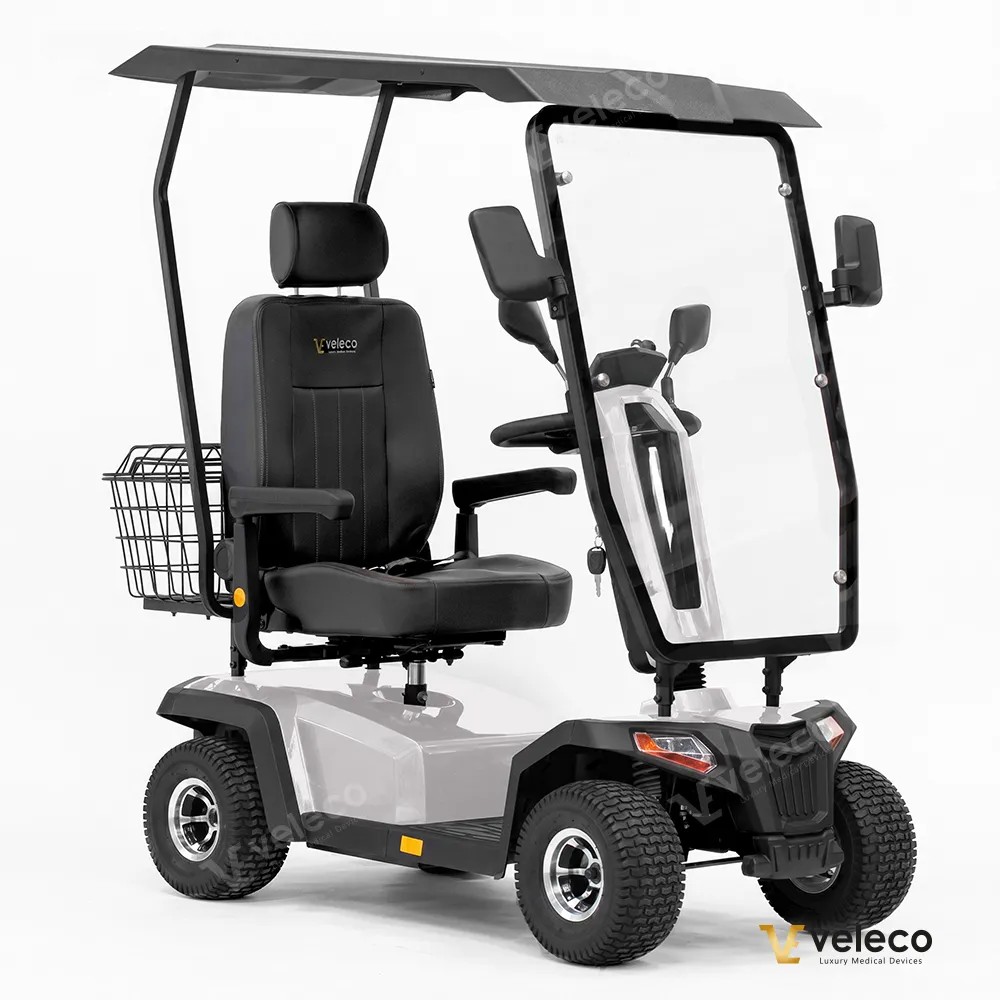 VELECO Sharpy Pro električni invalidski skuter s streho - slika 15